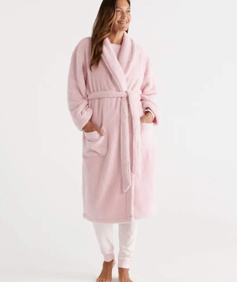 Fluffy Dressing Gown<Sussan Best