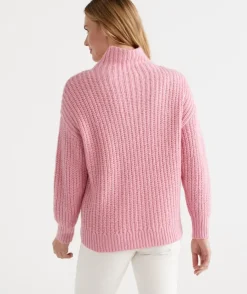 Funnel Neck Knit Jumper<Sussan Best