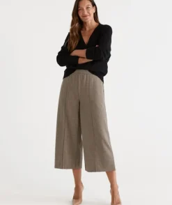 Herringbone Culotte<Sussan Discount