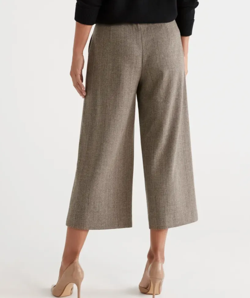 Herringbone Culotte<Sussan Discount