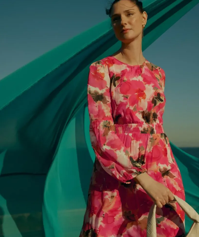 Hothouse Floral Dress<Sussan New