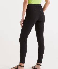 Knit Denim Legging<Sussan Hot