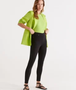 Knit Denim Legging<Sussan Hot