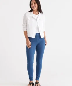 Knit Denim Legging<Sussan New