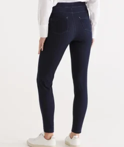 Knit Denim Legging<Sussan New
