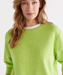 La Embroidered Sweat<Sussan Best