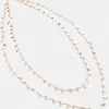 Layered Teardrop Necklace<Sussan New
