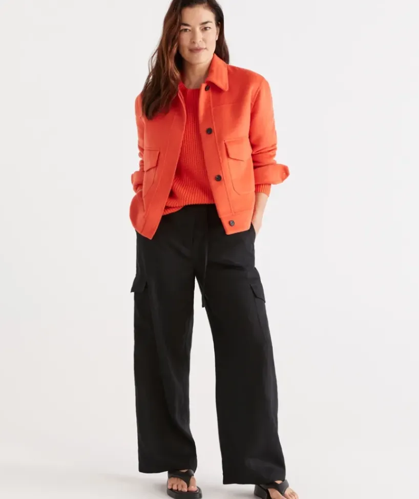 Linen Cargo Pant<Sussan Hot