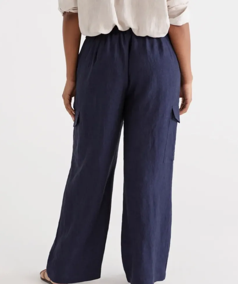 Linen Cargo Pant<Sussan Hot