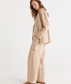 Linen Cargo Pant<Sussan