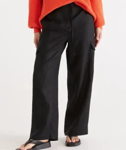 Linen Cargo Pant<Sussan