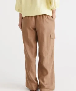 Linen Cargo Pant<Sussan