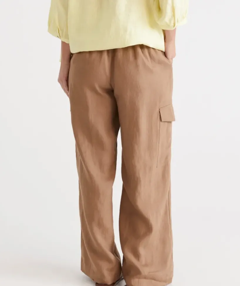 Linen Cargo Pant<Sussan Clearance