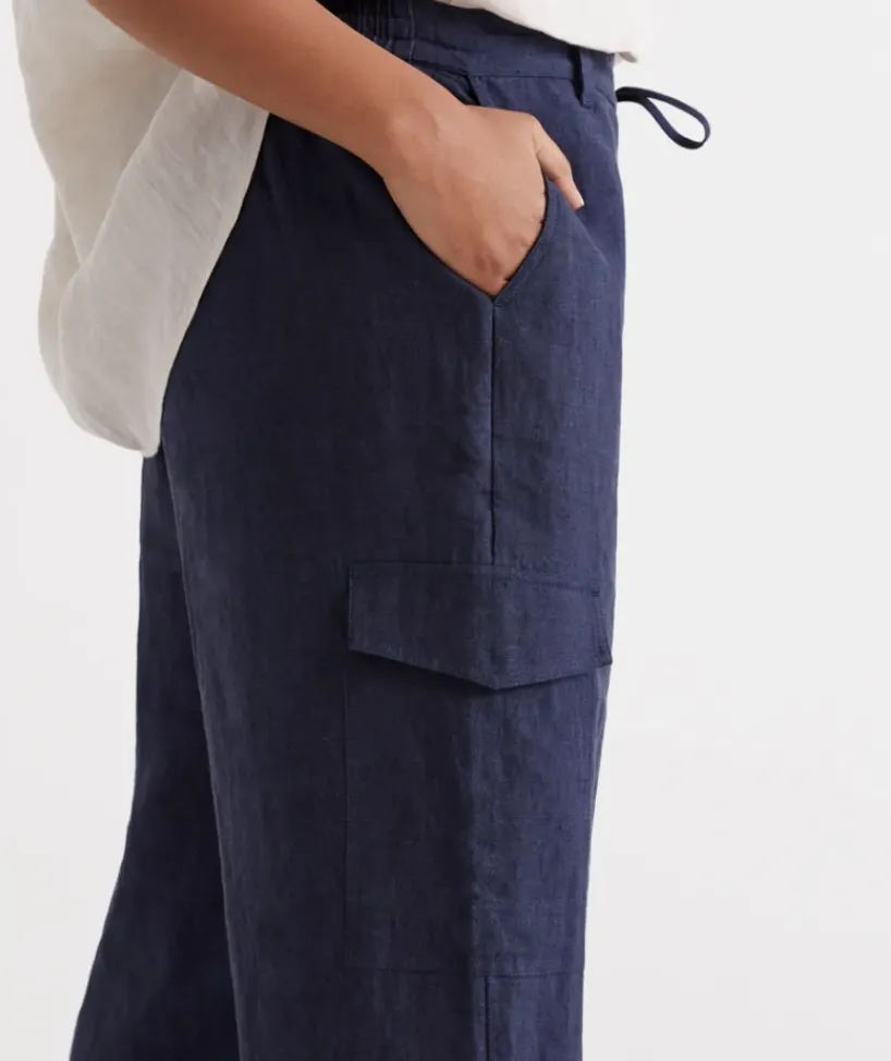 Linen Cargo Pant<Sussan Clearance