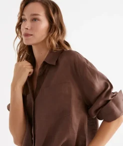 Linen Everyday Shirt<Sussan Clearance