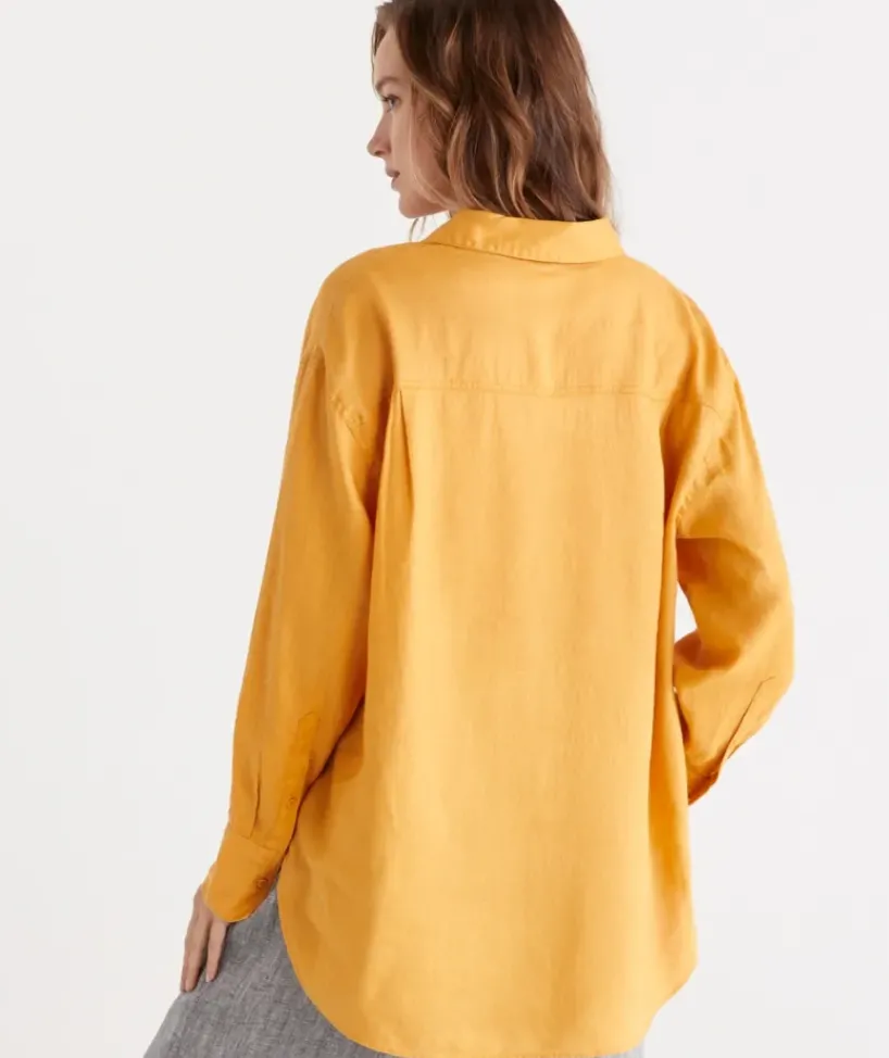 Linen Everyday Shirt<Sussan Clearance