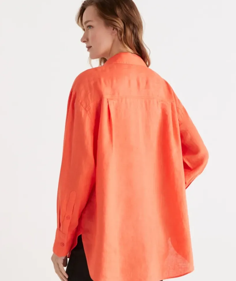 Linen Everyday Shirt<Sussan Clearance