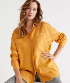 Linen Everyday Shirt<Sussan Clearance