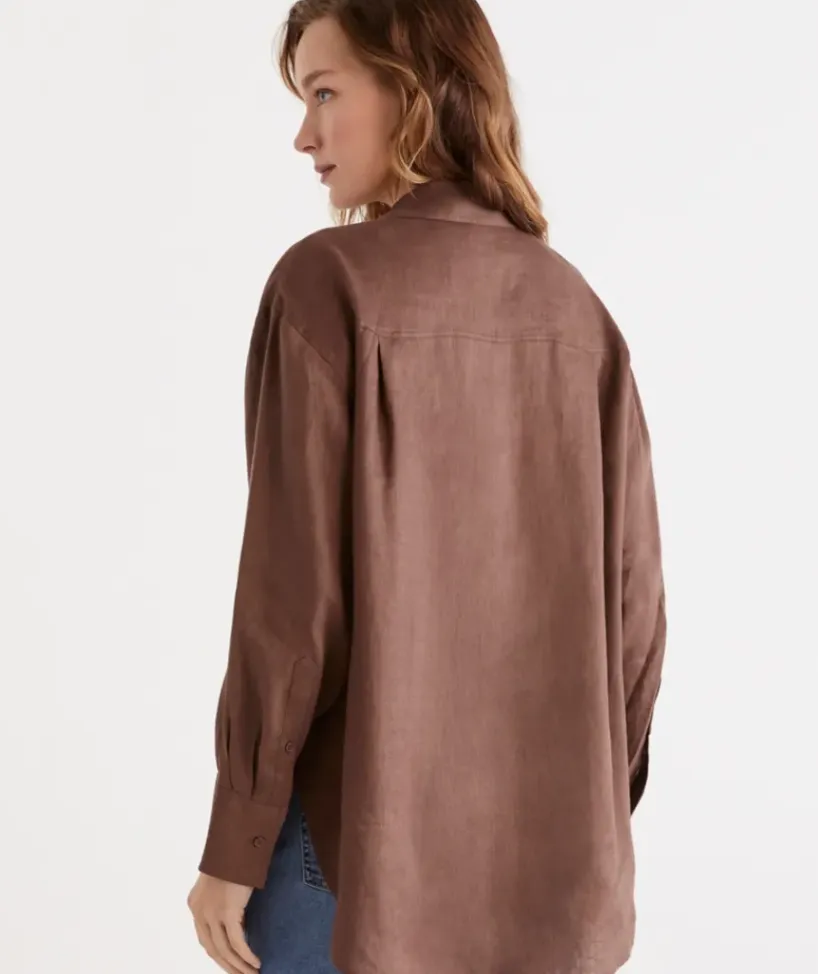Linen Everyday Shirt<Sussan Hot