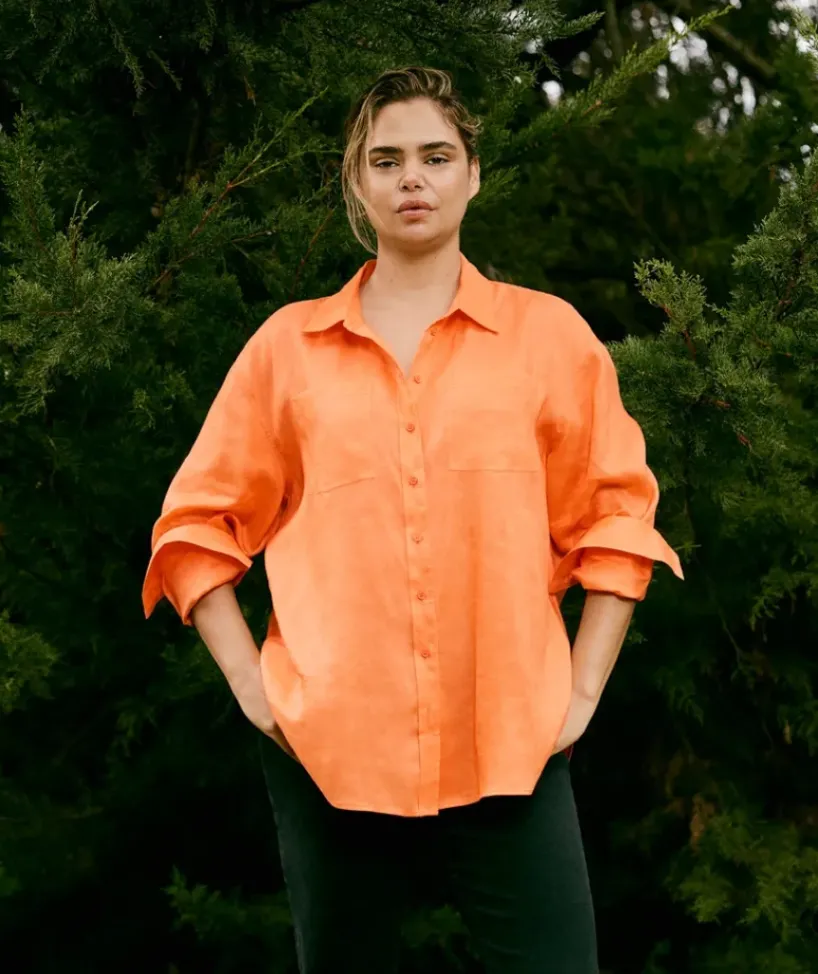 Linen Everyday Shirt<Sussan Sale