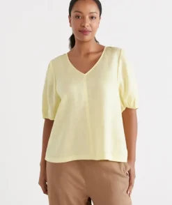 Linen Midsummer Tee<Sussan Discount