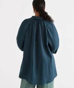 Linen Raglan Shirt<Sussan New