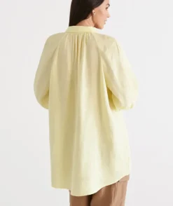 Linen Raglan Shirt<Sussan New