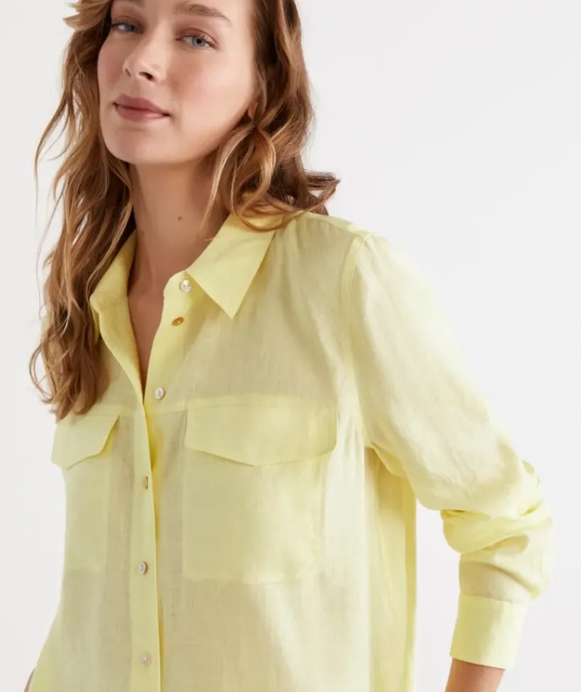 Linen Urban Shirt<Sussan New