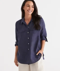 Linen Urban Shirt<Sussan Outlet