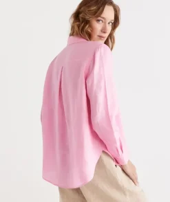 Linen Urban Shirt<Sussan Outlet