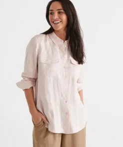 Linen Urban Shirt<Sussan Outlet