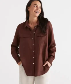 Linen Urban Shirt<Sussan Online