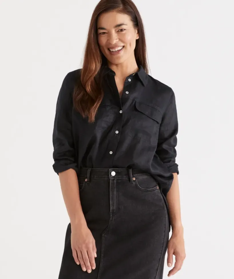 Linen Urban Shirt<Sussan Online