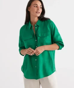 Linen Urban Shirt<Sussan
