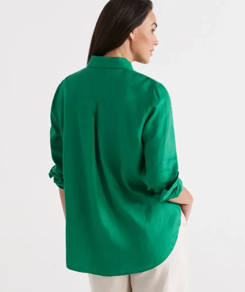 Linen Urban Shirt<Sussan