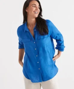 Linen Urban Shirt<Sussan New