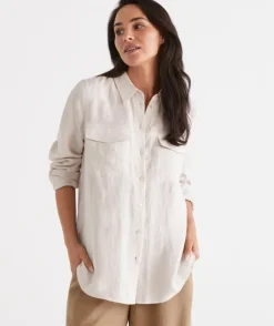 Linen Urban Shirt<Sussan