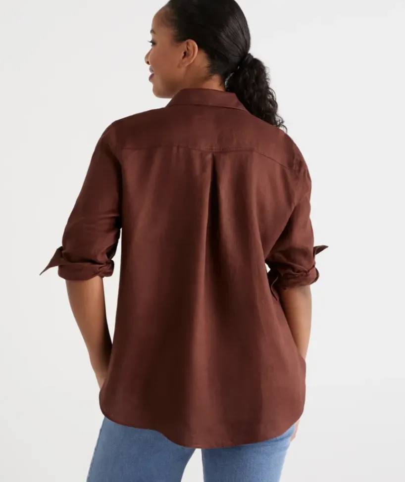 Linen Urban Shirt<Sussan Best
