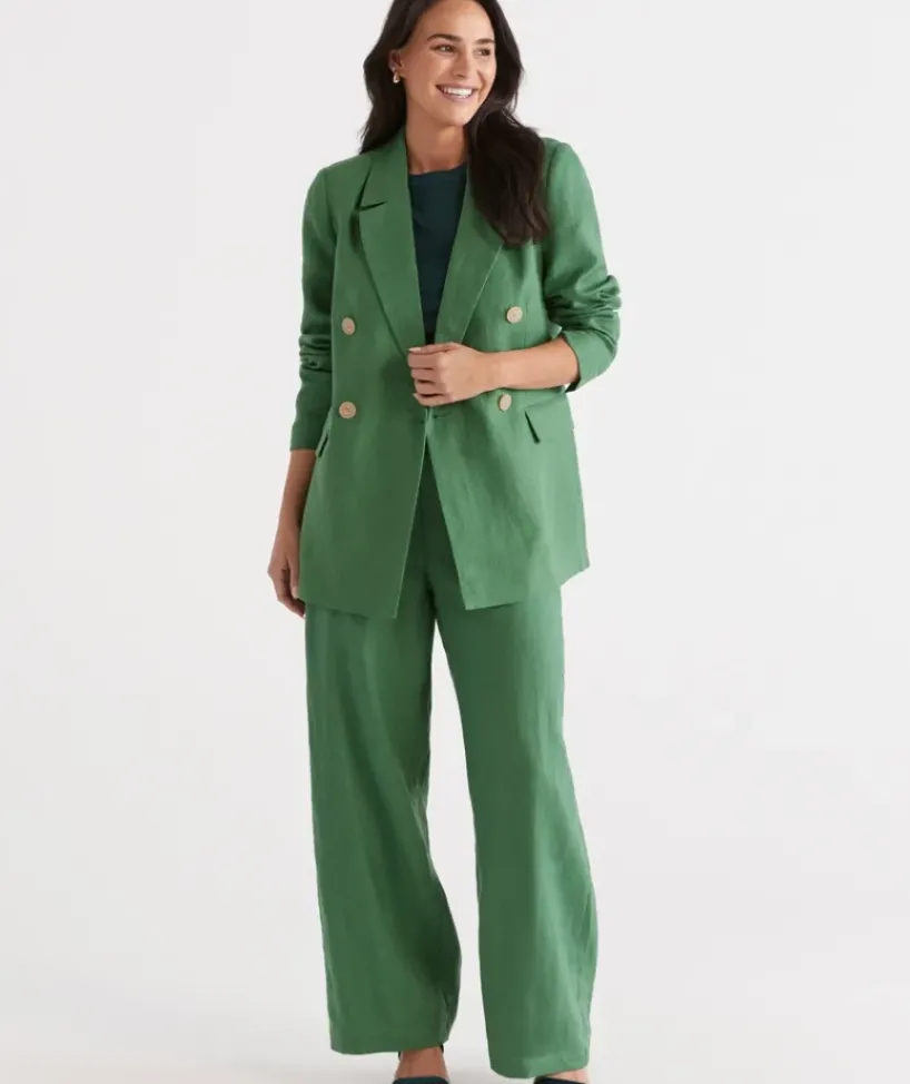 Linen Wide Leg Pant<Sussan Sale