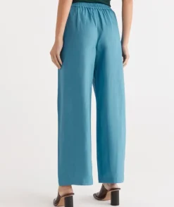Linen Wide Leg Pant<Sussan Sale