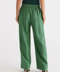 Linen Wide Leg Pant<Sussan Clearance