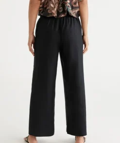 Linen Wide Leg Pant<Sussan Discount