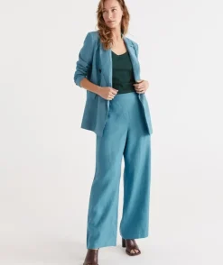 Linen Wide Leg Pant<Sussan Online