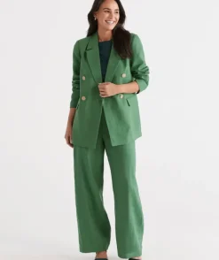 Linen Wide Leg Pant<Sussan Online