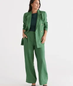 Linen Wide Leg Pant<Sussan Online