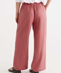 Linen Wide Leg Pant<Sussan Outlet