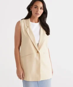 Longline Vest<Sussan