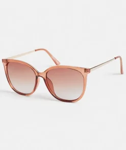 Lucena Crystal Coffee Sunglasses<Sussan Outlet