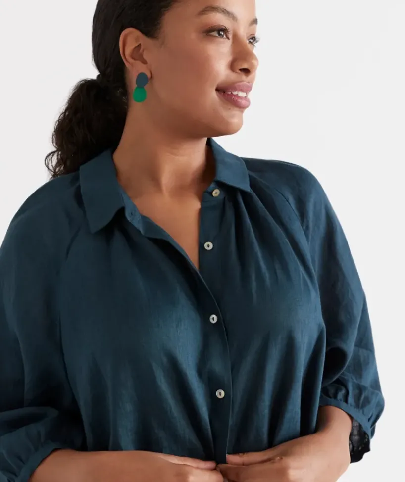 Matte Drop Earring<Sussan Outlet