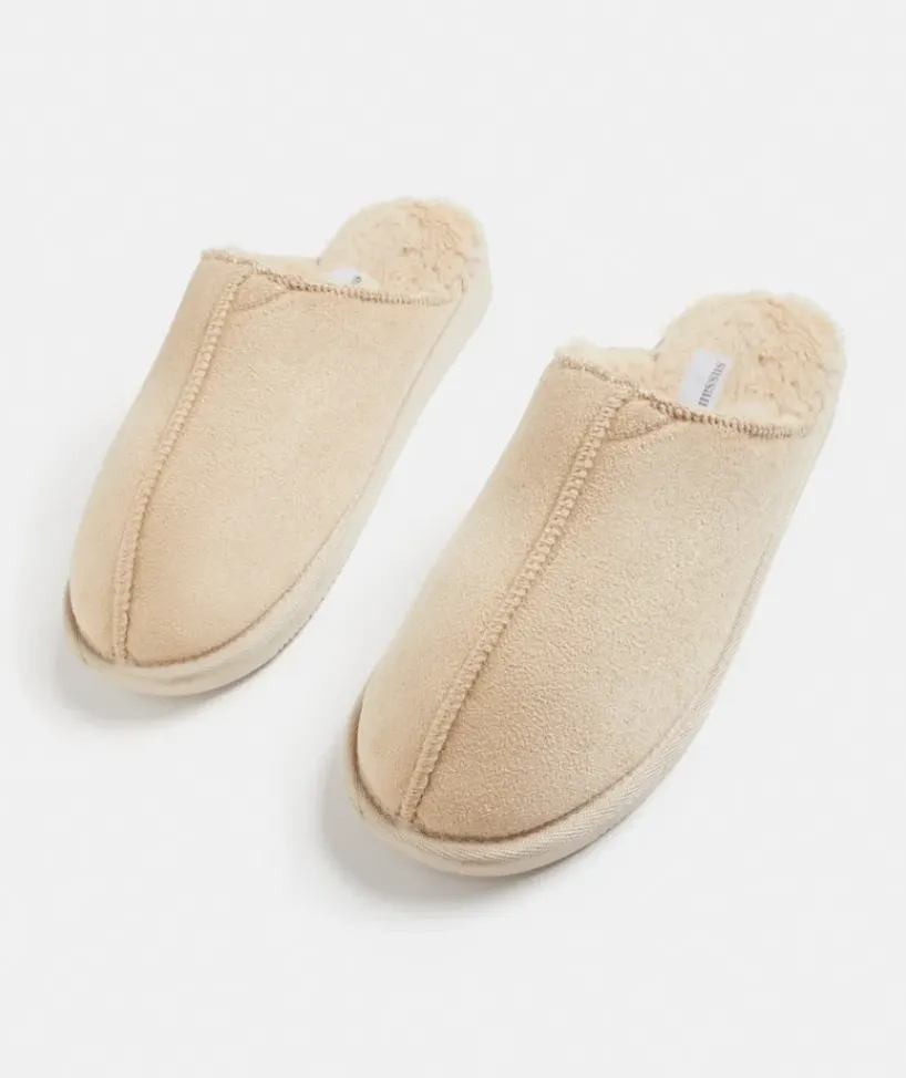 Micro Suede Slipper<Sussan New